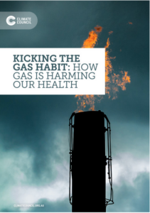 image of cover of Climate Council report: Kicking the Gas Habit