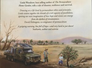 back cover of the book 470, dry countryside