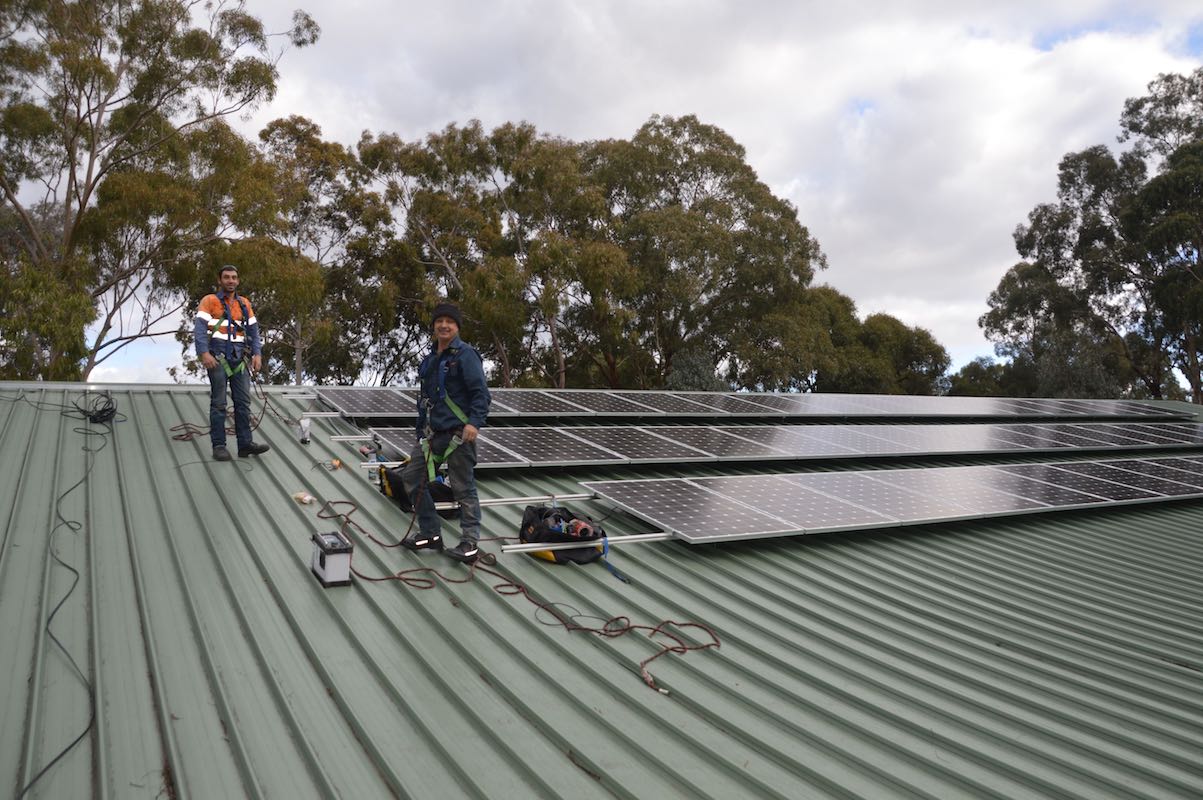 Installing Solar panels