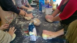 Transition Newcastle group baking bread